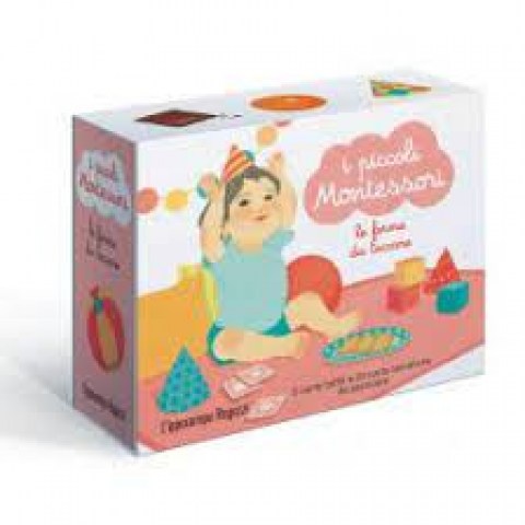 834856 I PICCOLI MONTESSORI LE FORME DA TOCCARE